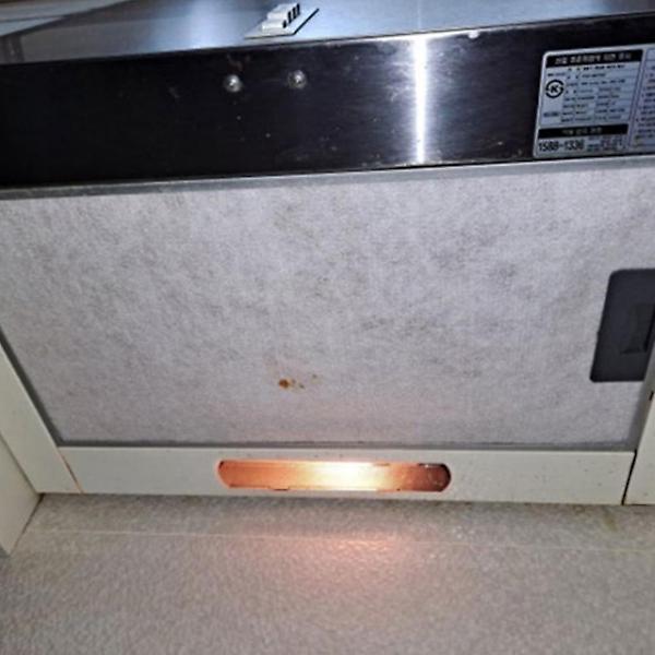  생활보감 국산 주방 가스렌지 난연후드필터(소) 5매