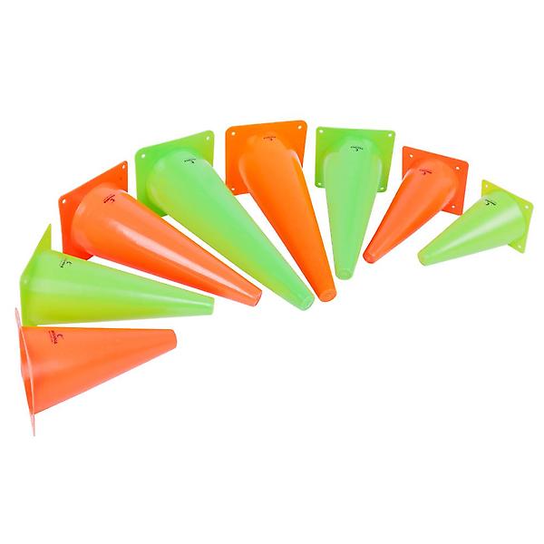  아이워너 스포츠콘 38cm 6개입 축구 용품 훈련 칼라콘 꼬칼콘 축구콘