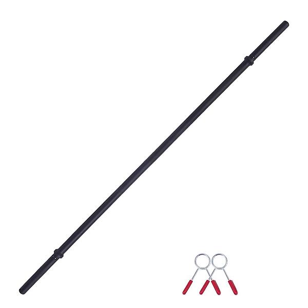  아리프 블랙 경량 직선 바벨 1400mm 경량바 헬스봉 웨이트 홈짐 홈트