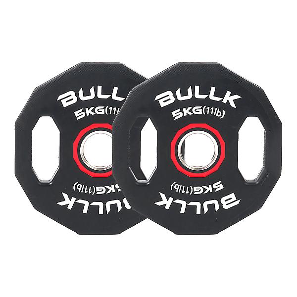  불크 12각 TPU 우레탄 중량 원판 5kg 2개입 바벨 역기 헬스 운동 홈트