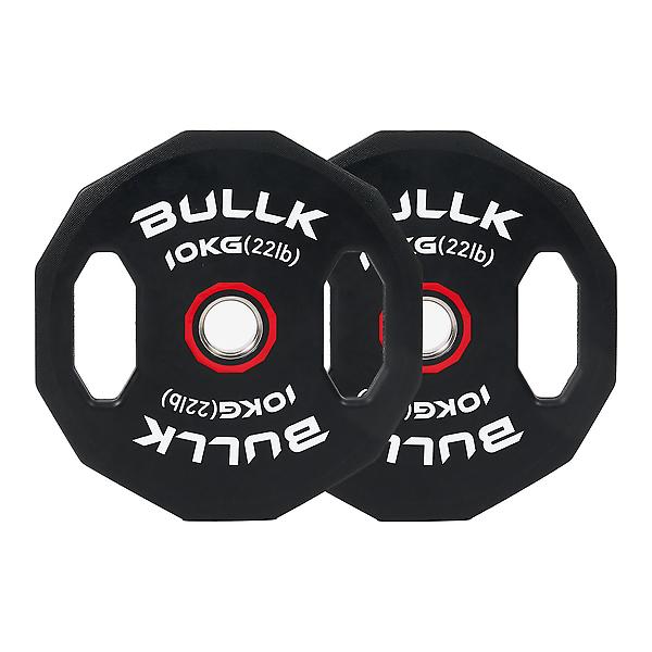  불크 12각 TPU 우레탄 중량 원판 10kg 2개입 바벨 역기 헬스 운동 홈트