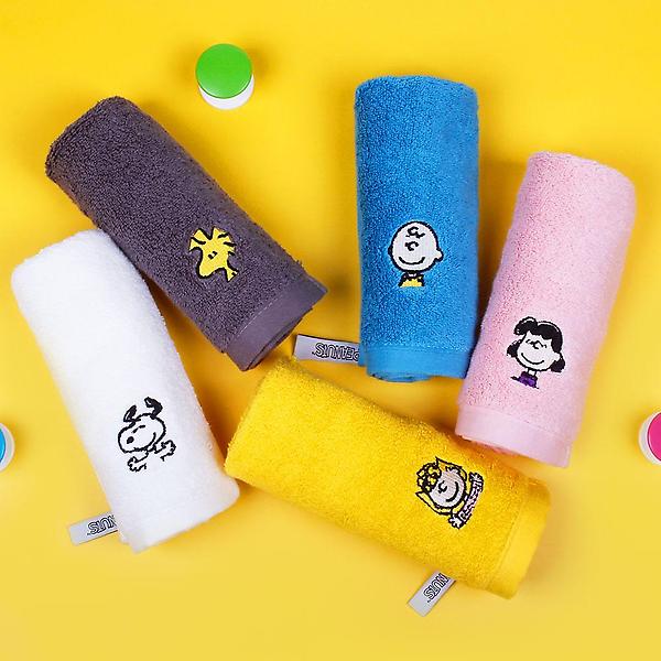  송월타올 어린이집 고리수건 스누피피너츠 핸드타올