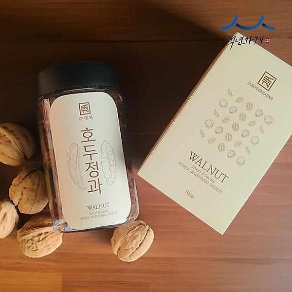  [백년가게]수병과 명장 견과류 호두정과 106g x 1개 답례품 견과류선물세트