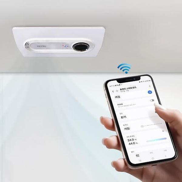  힘펠 휴젠뜨 2 IoT 복합 환풍기 화장실 욕실 스마트폰 연동 제습 온풍 휴젠트