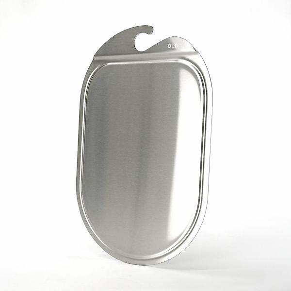  올지 셀렉트 스텐도마 SUS 304 이유식 주방 미니 도마 캠핑 손잡이 위생 김치 스테인리스