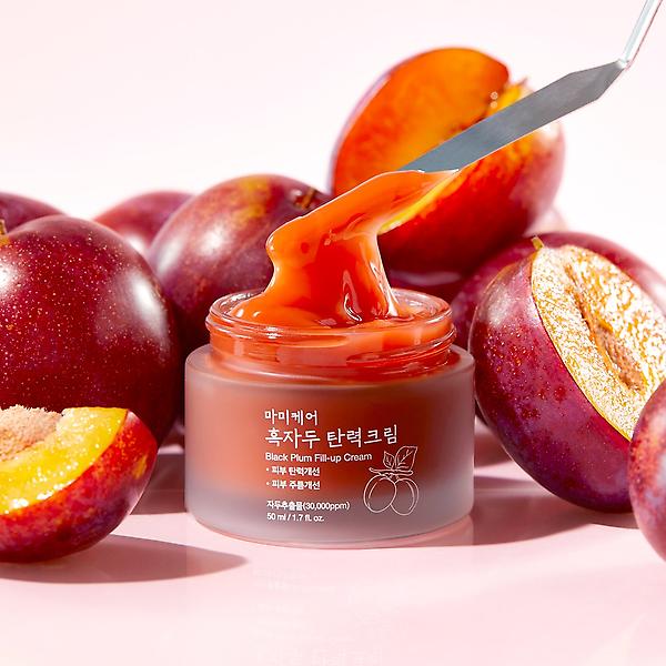  마미케어 흑자두 탄력크림 피부바르는콜라겐 볼꺼짐 리페어 주름개선 50g