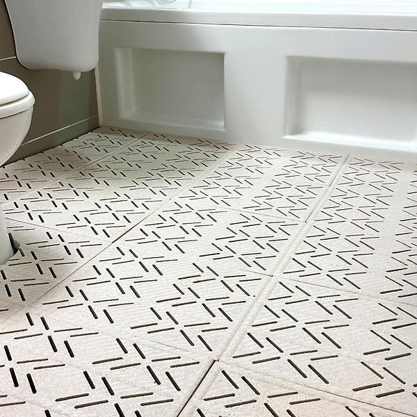  올지 에어폼 EPP 욕실매트 4P세트 미끄럼방지 화장실 매트 건식 세탁실 현관 다용도실 매트