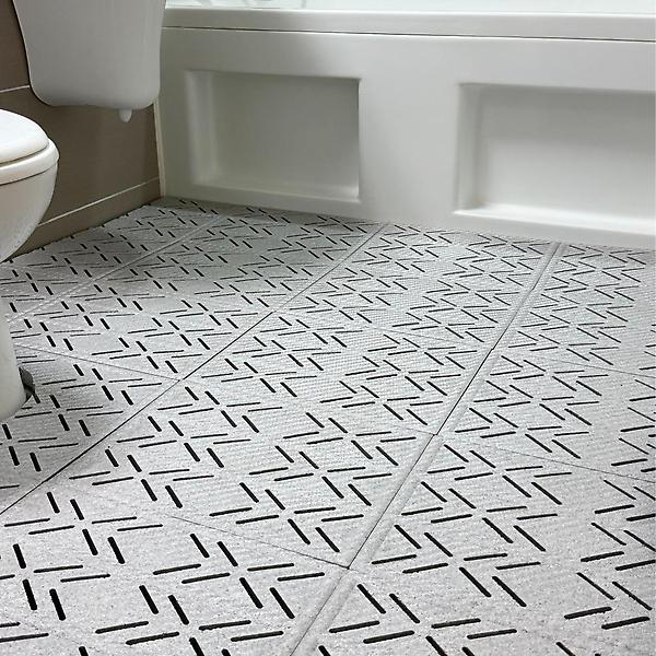  올지 에어폼 EPP 욕실매트 4P세트 미끄럼방지 화장실 매트 건식 세탁실 현관 다용도실 매트