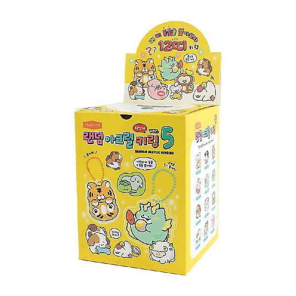  12간지 랜덤 아크릴키링5탄 인박스(60개세트)