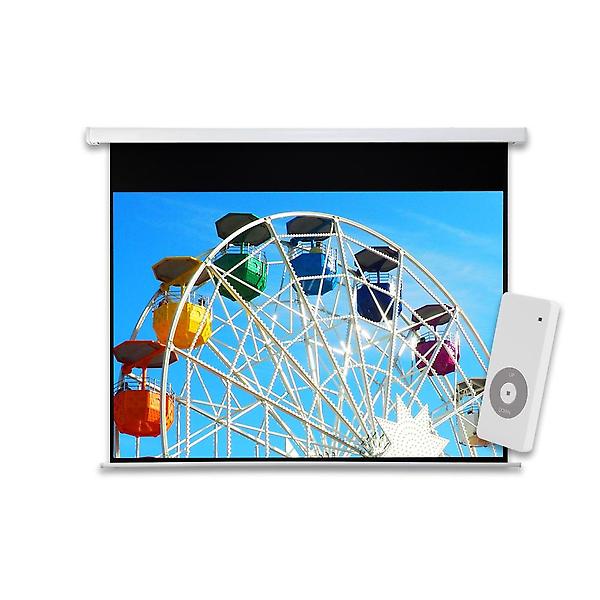  엑스젠 100인치 4:3 무선내장 전동스크린 EXZEN EV-A100R