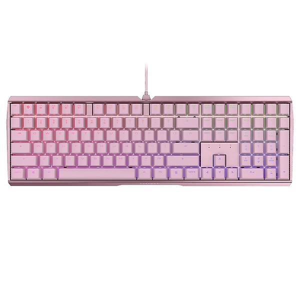  체리 MX 3.0S RGB 기계식 키보드 핑크 적축