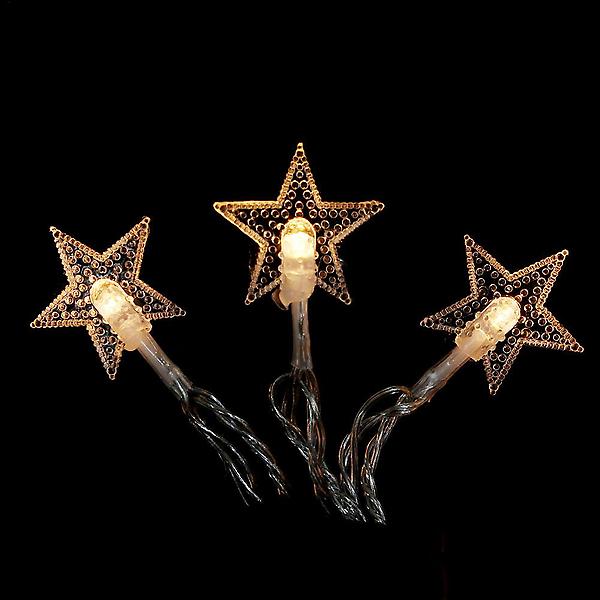  80구 LED 별 가랜드 전구(10M) 릴레이전구 별장식