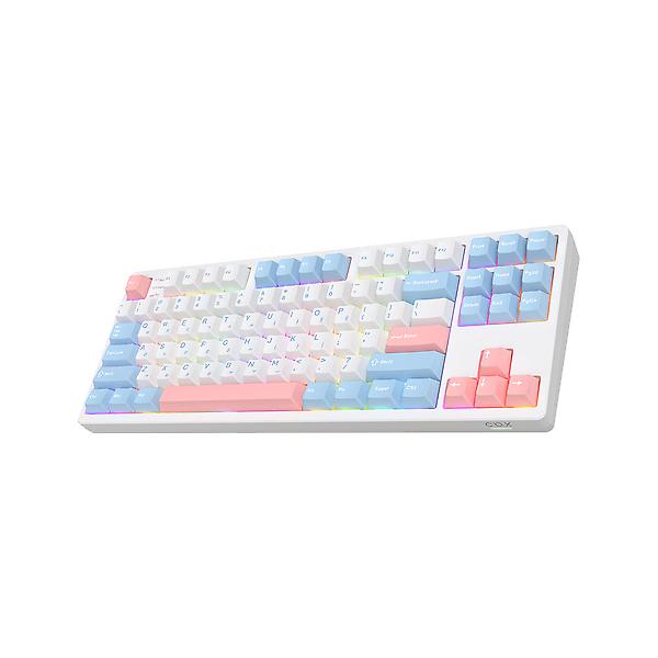  COX CS87 유무선 87키 퀵스왑 기계식 키보드 소프트스카이, 벚꽃축