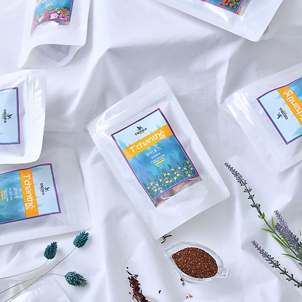  티샹떼 허브차 매직오브로즈 25티백 1.5g 허브티 삼각티백