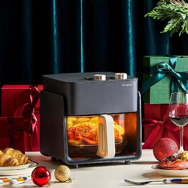  닥터하우스 셰프 유리 에어프라이기 글라스 에어프라이어 4.5L 2종 택1