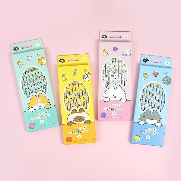 냥냥 연필세트 (8본)
