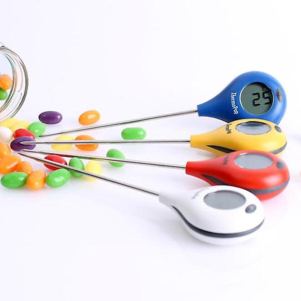  ETI 써모팝 방수 디지털 탐침온도계 레드 펜타입 제과제빵 식품 조리용