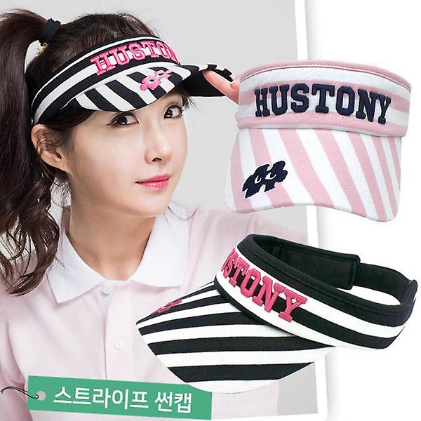 휴스토니 스트라이프 볼마커 썬캡