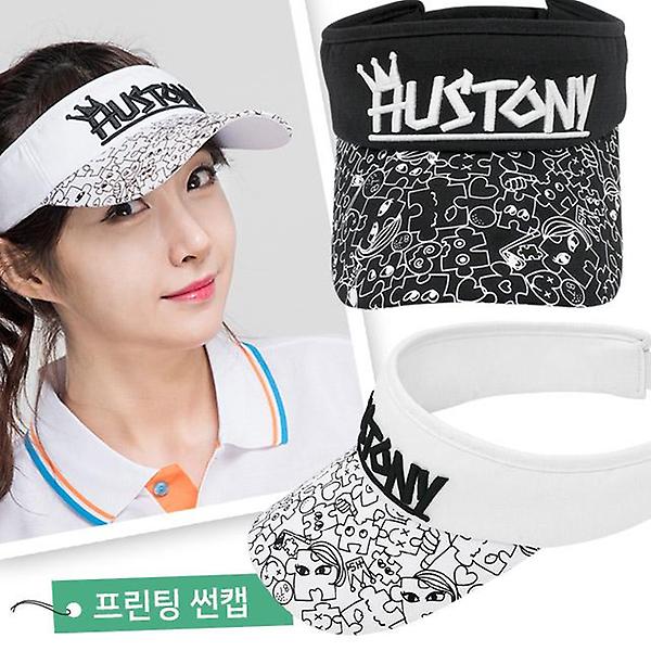  휴스토니 프린팅 볼마커 썬캡