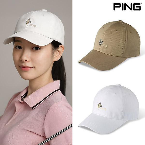  핑 여성 6각 캐릭터 캡 골프모자