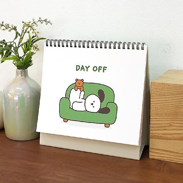  꼬망 2026년 탁상 달력 캘린더