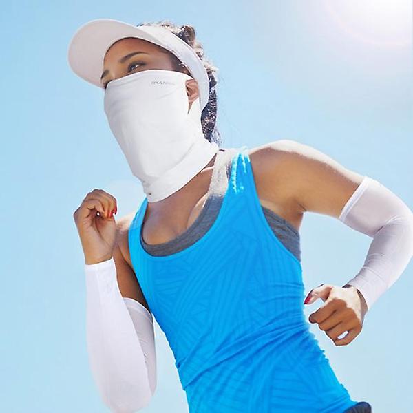  아이워너 자외선 차단 스포츠 마스크 팔토시 세트 골프 등산 러닝 야외 햇빛 얼굴 가리개