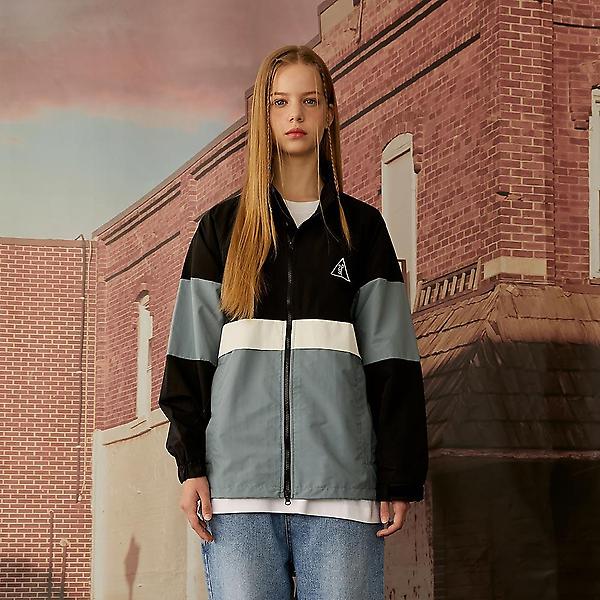  25P 블록 윈드 브레이커 25PU3SWBBK