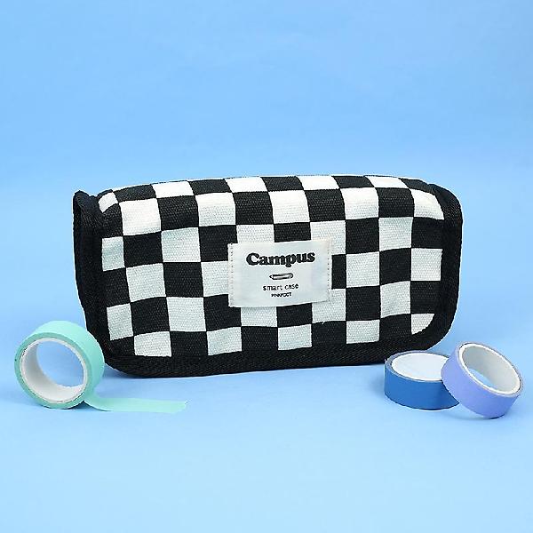  캠퍼스 파우치 케이스(체크)