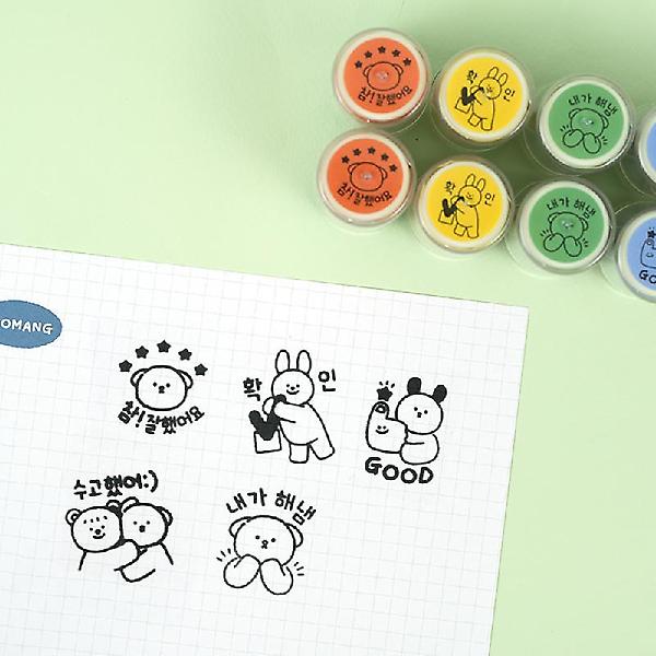  꼬망 데일리 스탬프