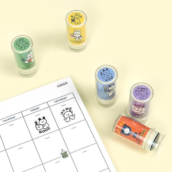  꼬망 데일리 스탬프