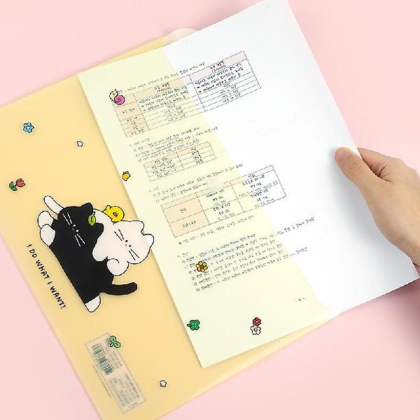  냥냥 가로 봉투 파일 2종세트