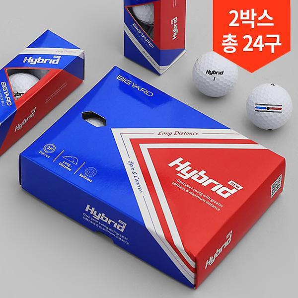  2박스총24구/넥센 빅야드 NEW 하이브리드 2피스골프공