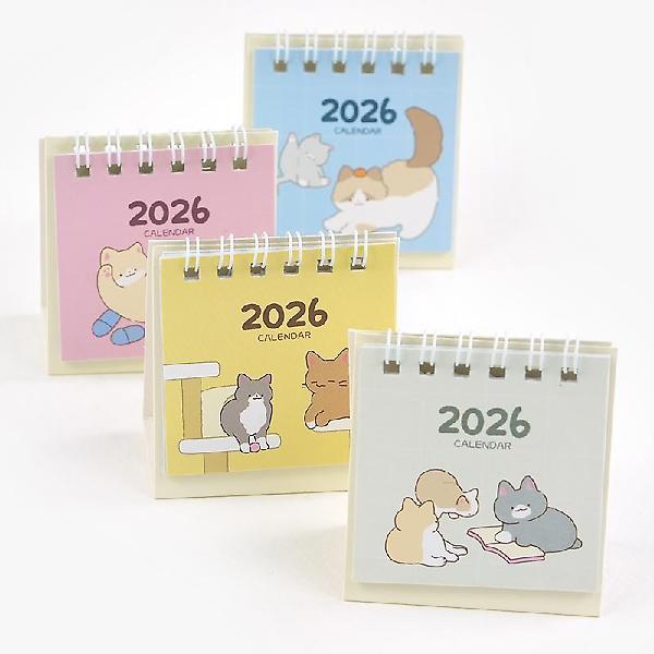 2026 냥냥 미니 달력 4종세트