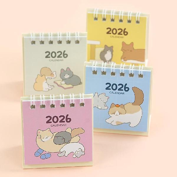  2026 냥냥 미니 달력 4종세트