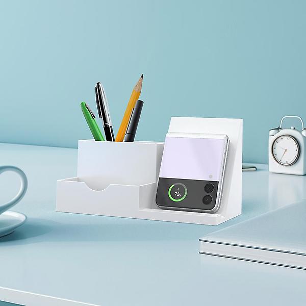  스마텍 무선 충전 거치대 데스크테리어 수납 펜꽂이 펜홀더 ST-CPH03