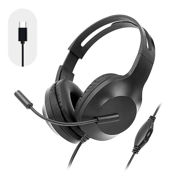  스마텍 유선 게이밍 마이크 헤드셋 C타입 강의 방송 STH-C301