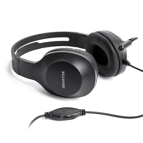  스마텍 유선 게이밍 마이크 헤드셋 C타입 강의 방송 STH-C301