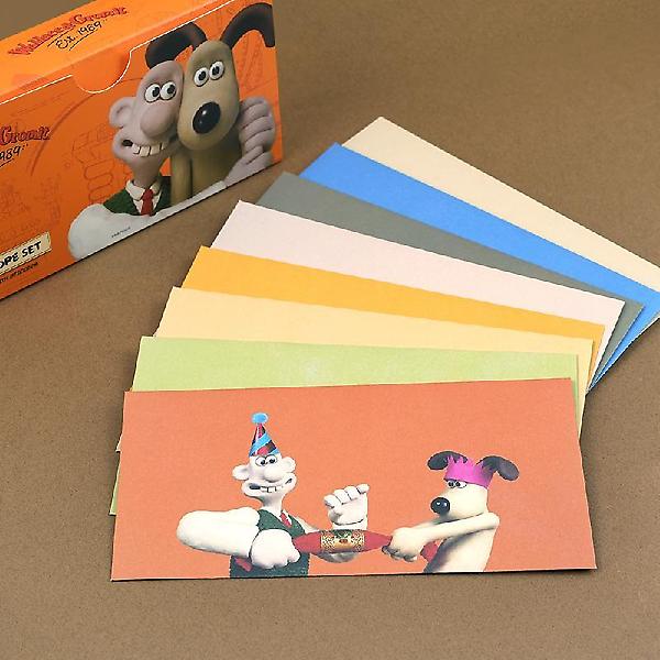  [공식정품]월레스와그로밋 가로 봉투세트