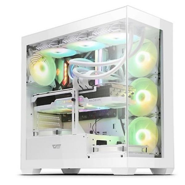  darkFlash DS900 ARGB 강화유리 미들타워 케이스 화이트