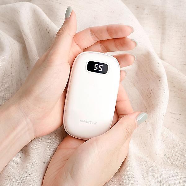  스마텍 C타입 휴대용 양면 발열 충전식 손난로 보조배터리 5000 ST-HW3