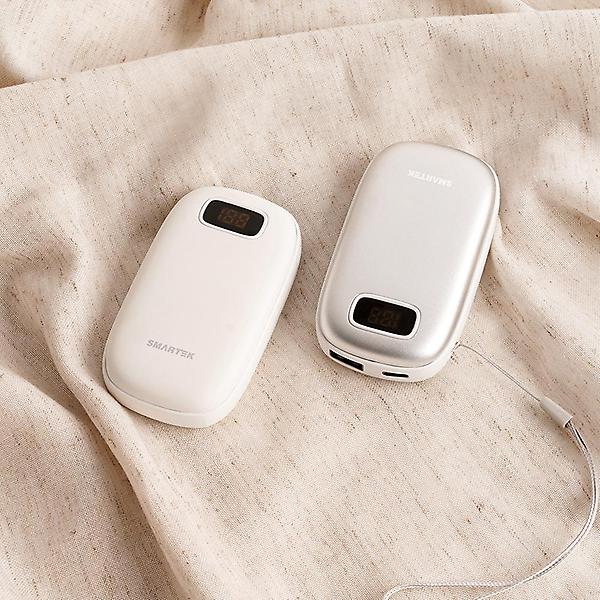  스마텍 C타입 휴대용 양면 발열 충전식 손난로 보조배터리 5000 ST-HW3