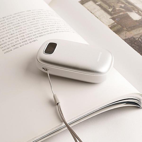  스마텍 C타입 휴대용 양면 발열 충전식 손난로 보조배터리 5000 ST-HW3