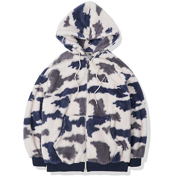  25P 카모 보아 플리스 후드 집업 25PU3WZU02CR
