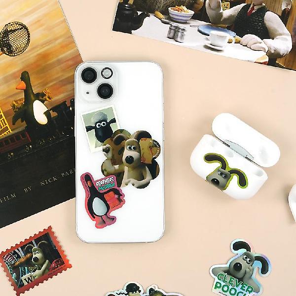  [공식정품]월레스와그로밋 조각 도무송스티커