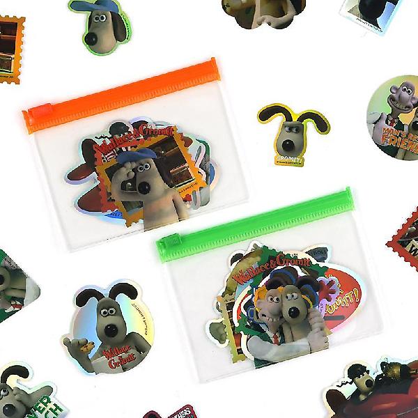  [공식정품]월레스와그로밋 조각 도무송스티커