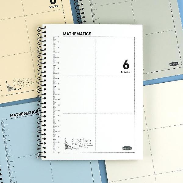  6분할 수학 연습장