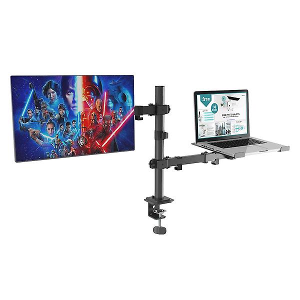  이지마운트 모니터암 노트북암 겸용 거치대 NTSC-COMBO