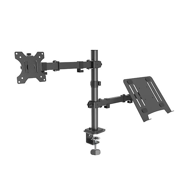  이지마운트 모니터암 노트북암 겸용 거치대 NTSC-COMBO