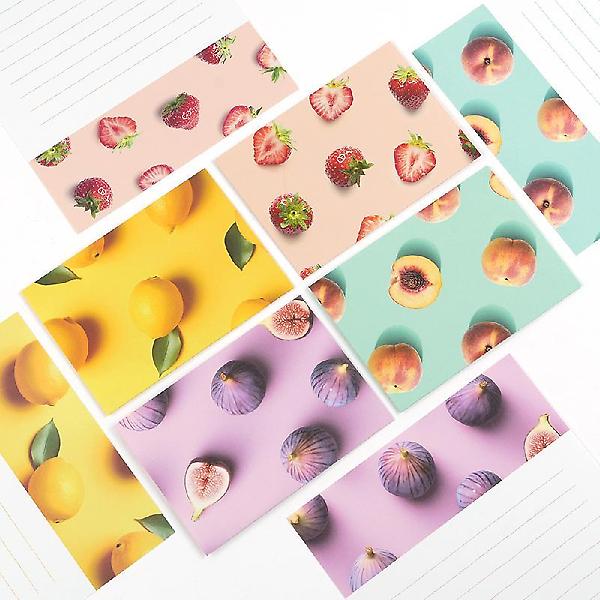  나는 과일 편지지 4종세트