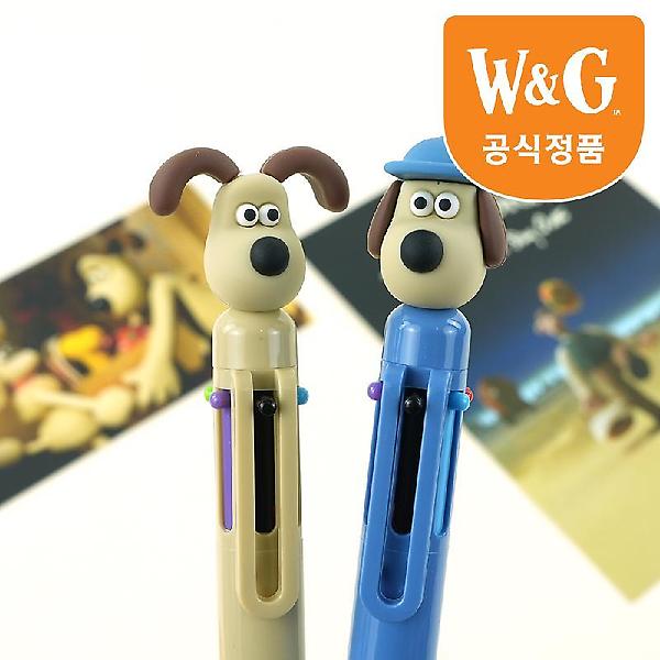  [공식정품]월레스와 그로밋 6색볼펜